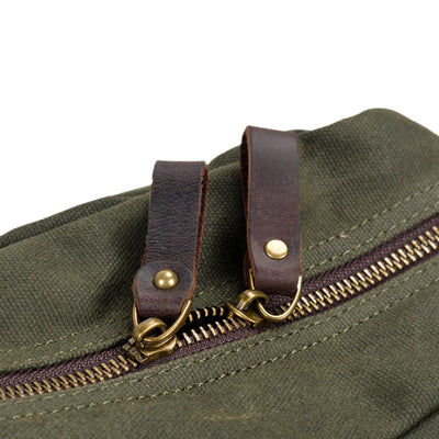 Salt Lake™ Canvas Schultertasche - Wasserabweisend, Gepolstertes Laptopfach, Unisex, 12,5L