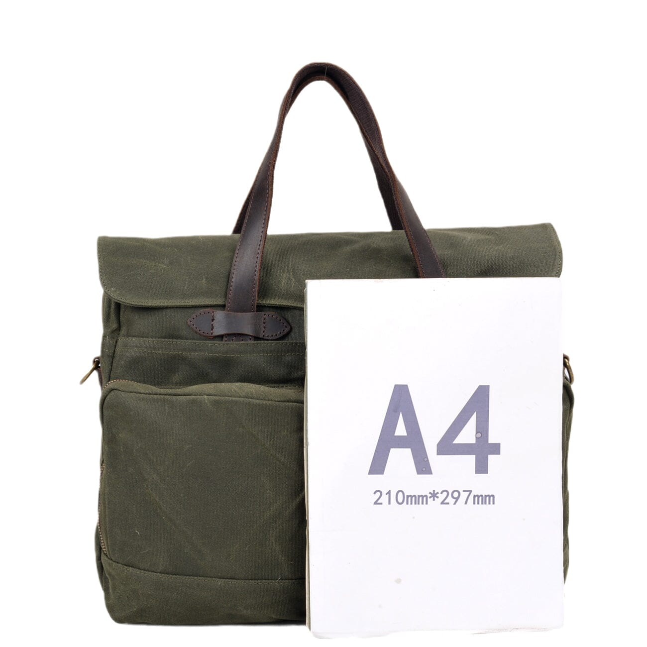 Salt Lake™ Canvas Schultertasche - Wasserabweisend, Gepolstertes Laptopfach, Unisex, 12,5L