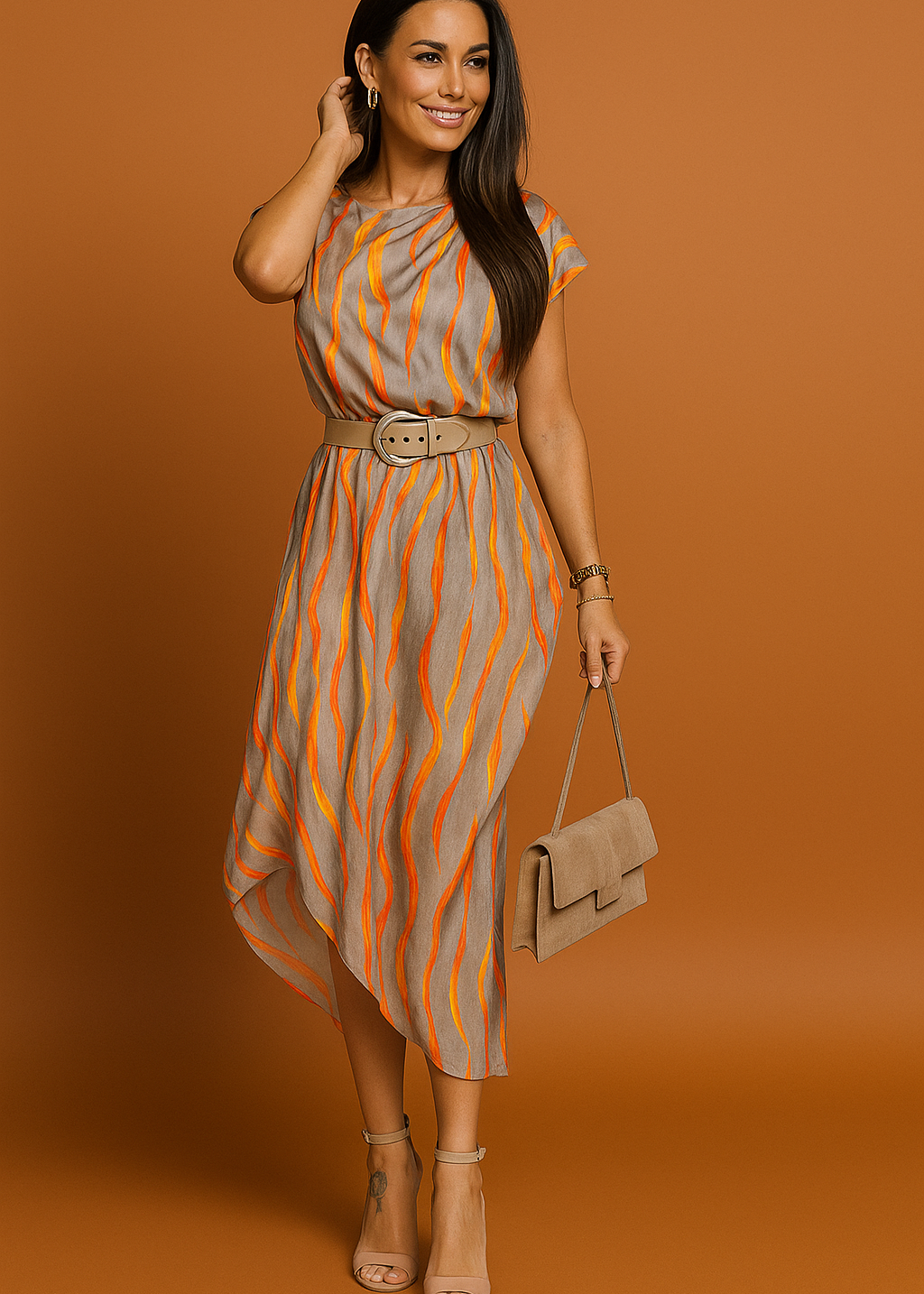 Leanne - Elegantes Chic Kleid