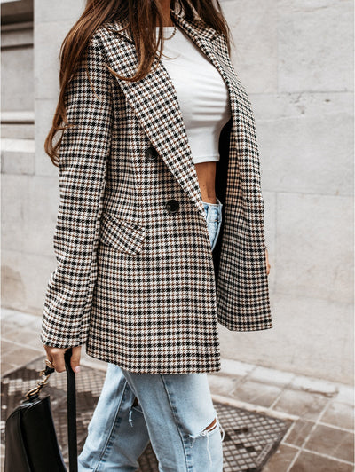 Karina | Karierter Blazer für Damen