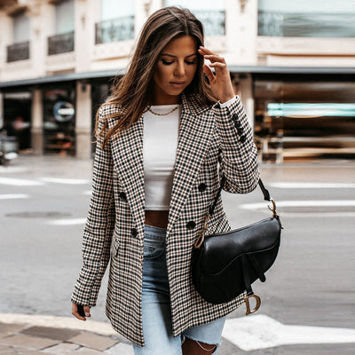Karina | Karierter Blazer für Damen