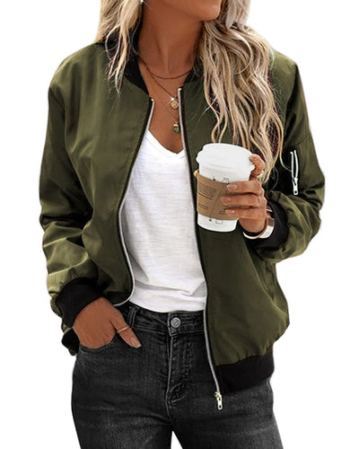 Lia | Klassische Bomberjacke für Damen