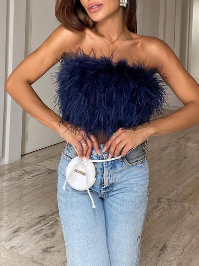 Claudia | Modernes Torchless Bandeau Top
