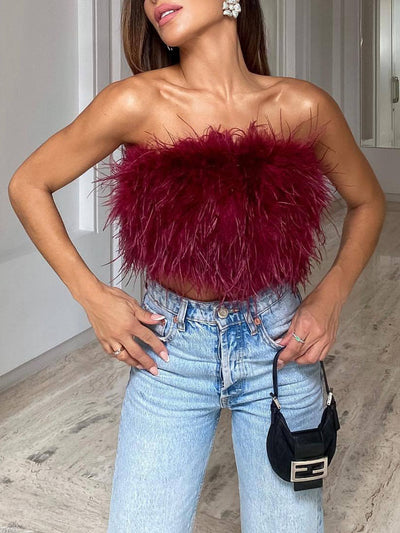 Claudia | Modernes Torchless Bandeau Top