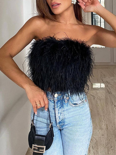 Claudia | Modernes Torchless Bandeau Top