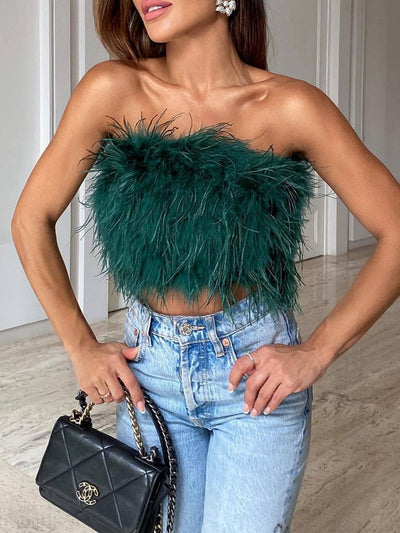 Claudia | Modernes Torchless Bandeau Top