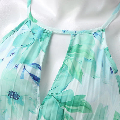 Brunnhild - Geblümtes Maxikleid