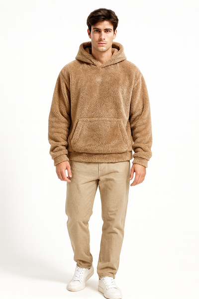 Cozyra | Ultrawarm Sherpa Fleece Unisex Hoodie für Freizeit