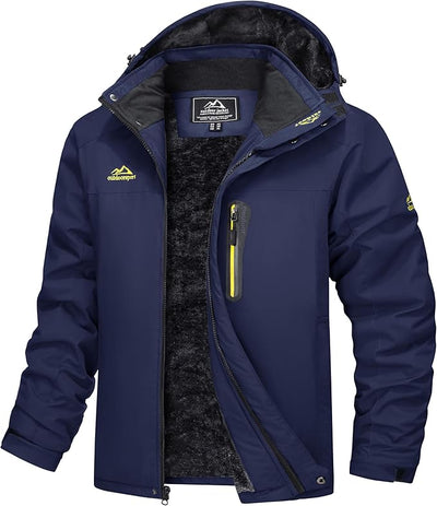 Elide | Wasserdichte Outdoorjacke mit Fleecefutter