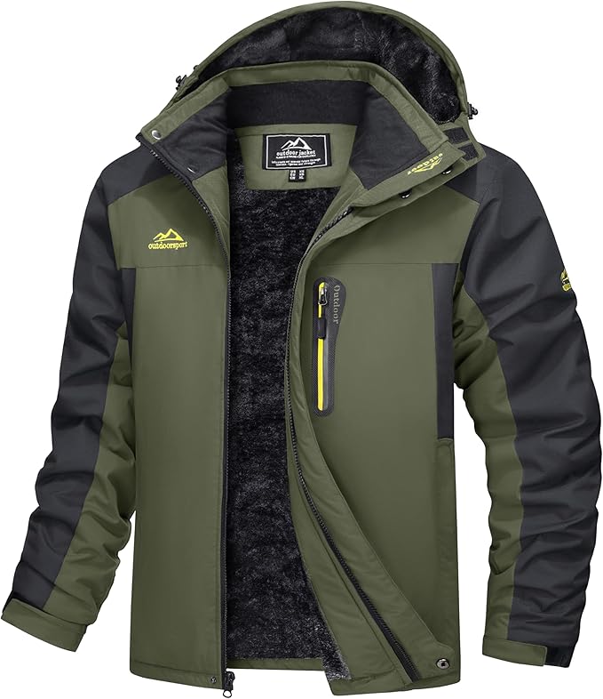 Elide | Wasserdichte Outdoorjacke mit Fleecefutter