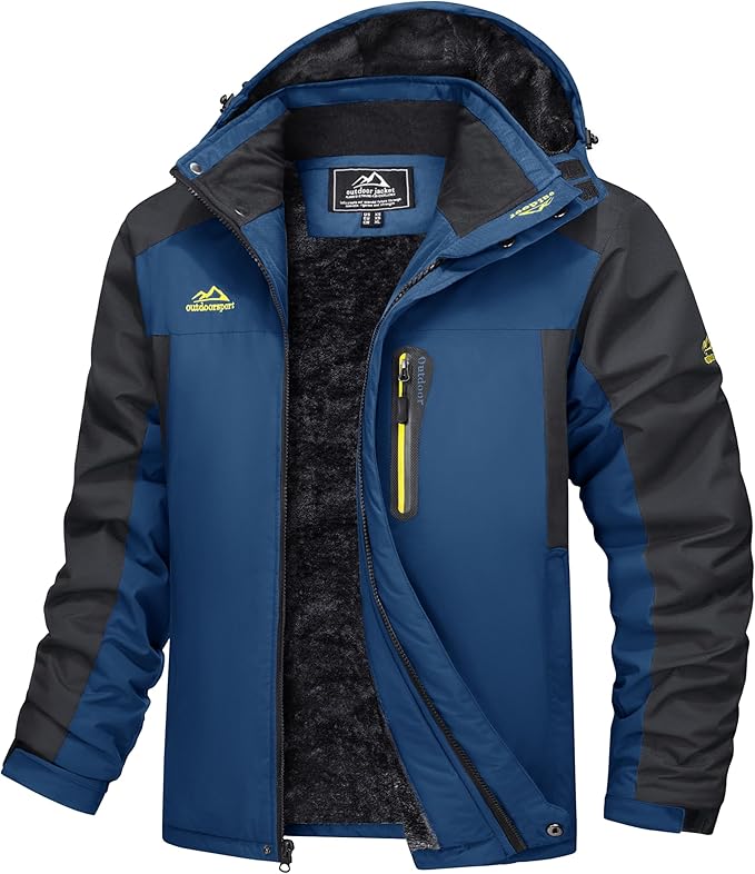 Elide | Wasserdichte Outdoorjacke mit Fleecefutter