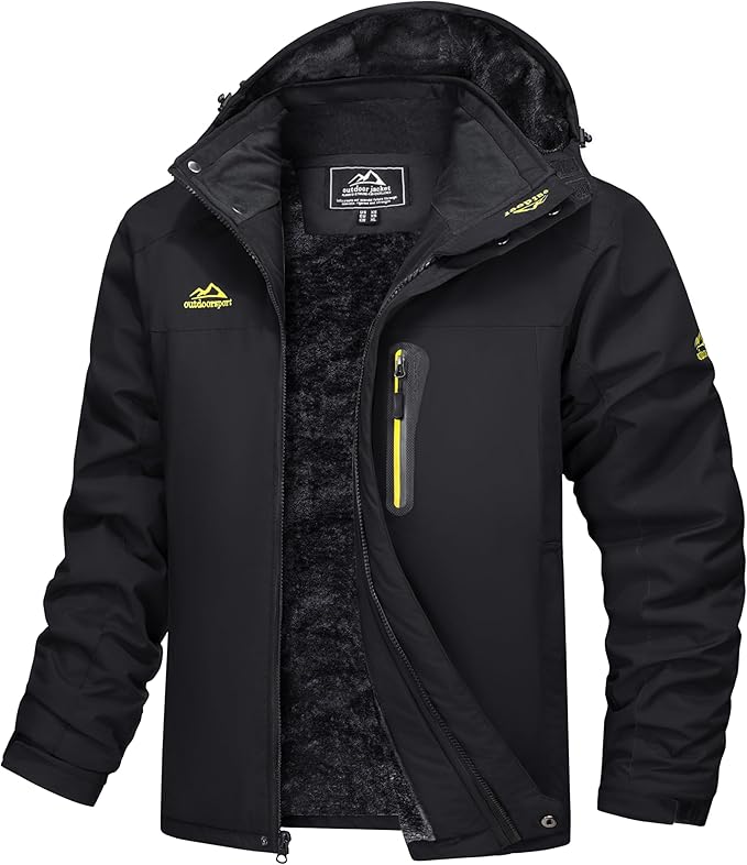 Elide | Wasserdichte Outdoorjacke mit Fleecefutter