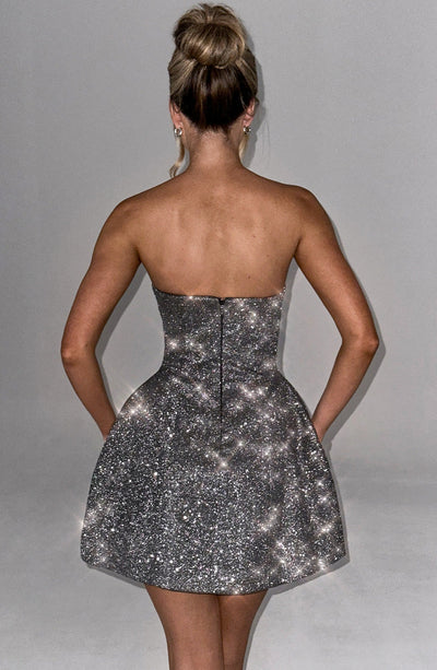 Emma | Glitzerndes Minikleid – Strahlende Eleganz für Unvergessliche Nächte