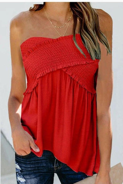 Damen ärmellose Bluse