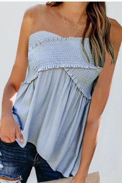 Damen ärmellose Bluse