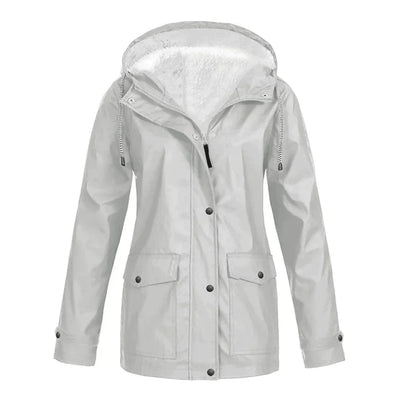 Amina - Elegante Und Warme Regenjacke