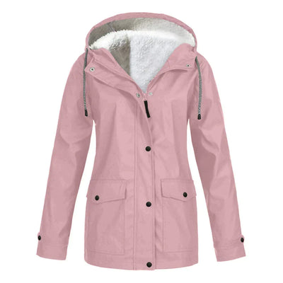 Amina - Elegante Und Warme Regenjacke