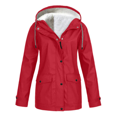 Amina - Elegante Und Warme Regenjacke