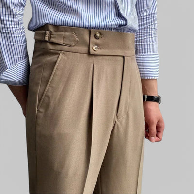 Bernd | Stilvolle Hochtaillierte Hose