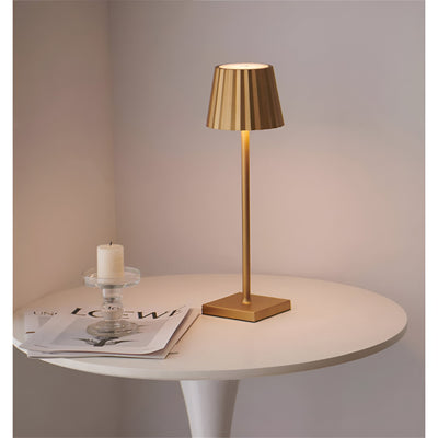 Zendoo | Dimmbare, wiederaufladbare, kabellose LED-Tischlampe