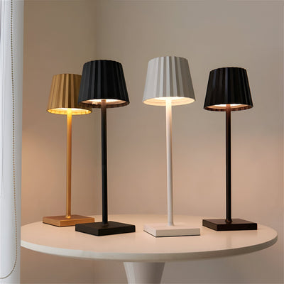 Zendoo | Dimmbare, wiederaufladbare, kabellose LED-Tischlampe