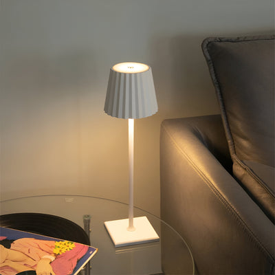Zendoo | Dimmbare, wiederaufladbare, kabellose LED-Tischlampe