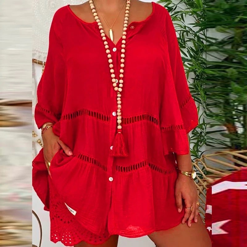 "Anika" Designer-Bluse