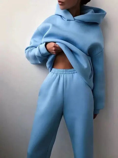 Elly | Kapuzenpulli und Jogginghosen Set für Damen