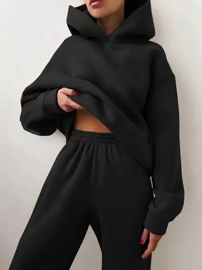 Elly | Kapuzenpulli und Jogginghosen Set für Damen