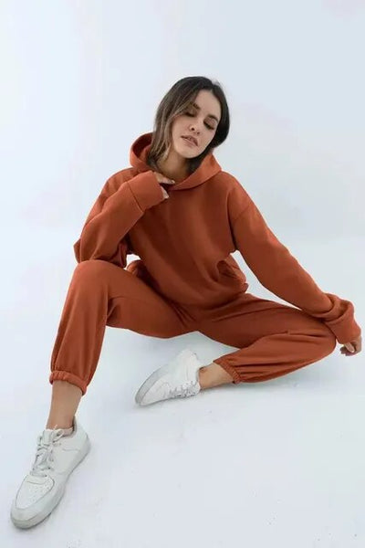 Elly | Kapuzenpulli und Jogginghosen Set für Damen