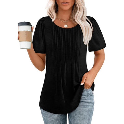 Julia | Weiches atmungsaktives elegantes Sommertop