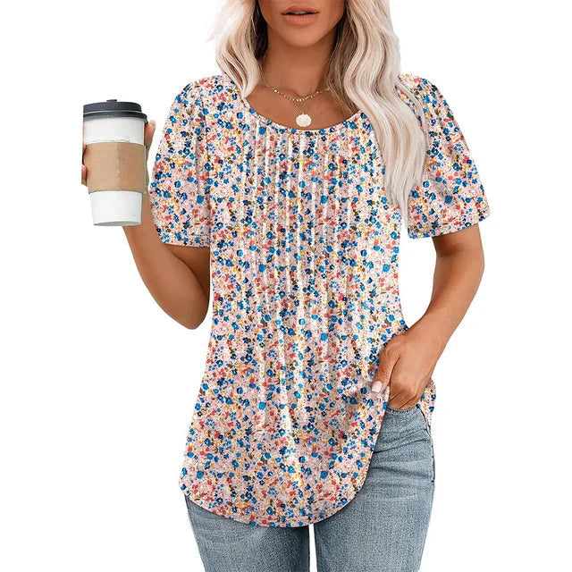 Julia | Weiches atmungsaktives elegantes Sommertop