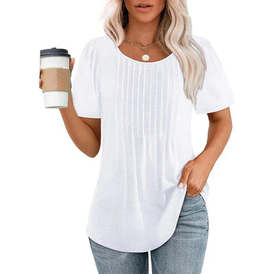 Julia | Weiches atmungsaktives elegantes Sommertop