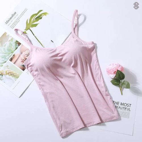 Juliane | Bequemes Tanktop mit integriertem BH