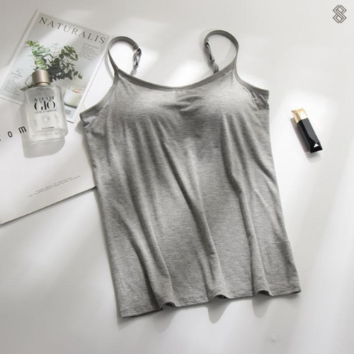 Juliane | Bequemes Tanktop mit integriertem BH