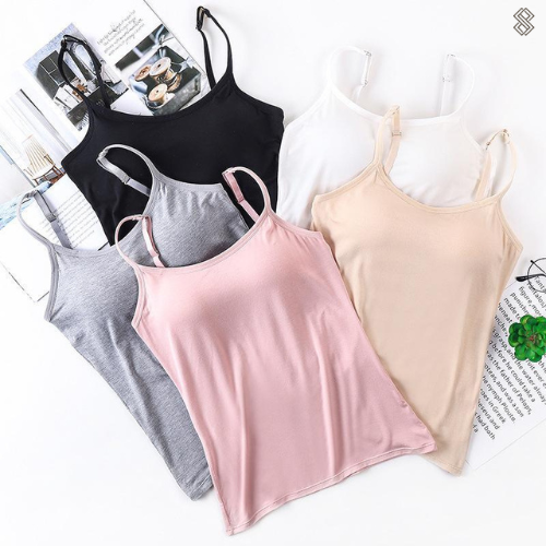 Juliane | Bequemes Tanktop mit integriertem BH
