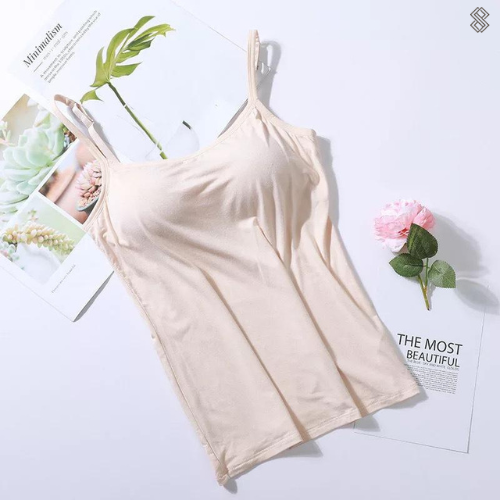 Juliane | Bequemes Tanktop mit integriertem BH
