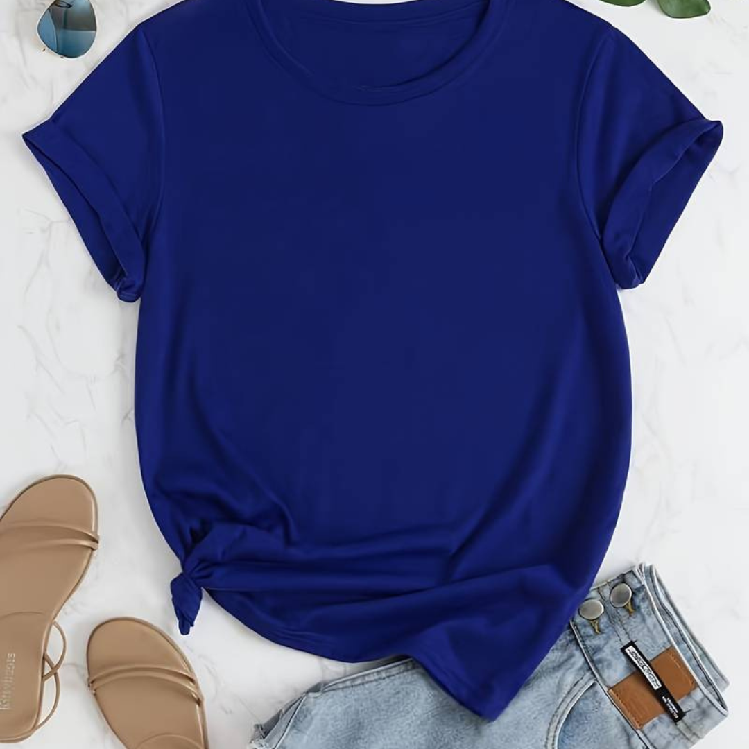 Karolin | Weiches bequemes lässiges T Shirt