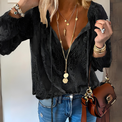 Kathrin | Moderne Boho Chic Bluse