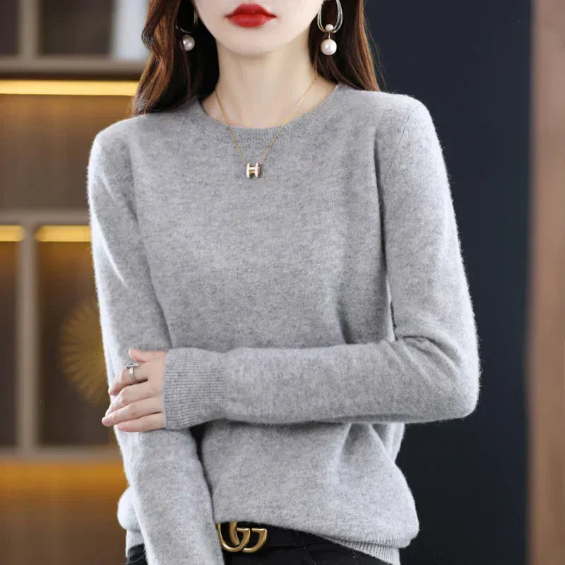 Daniela | Klassischer warmer Baumwollpullover