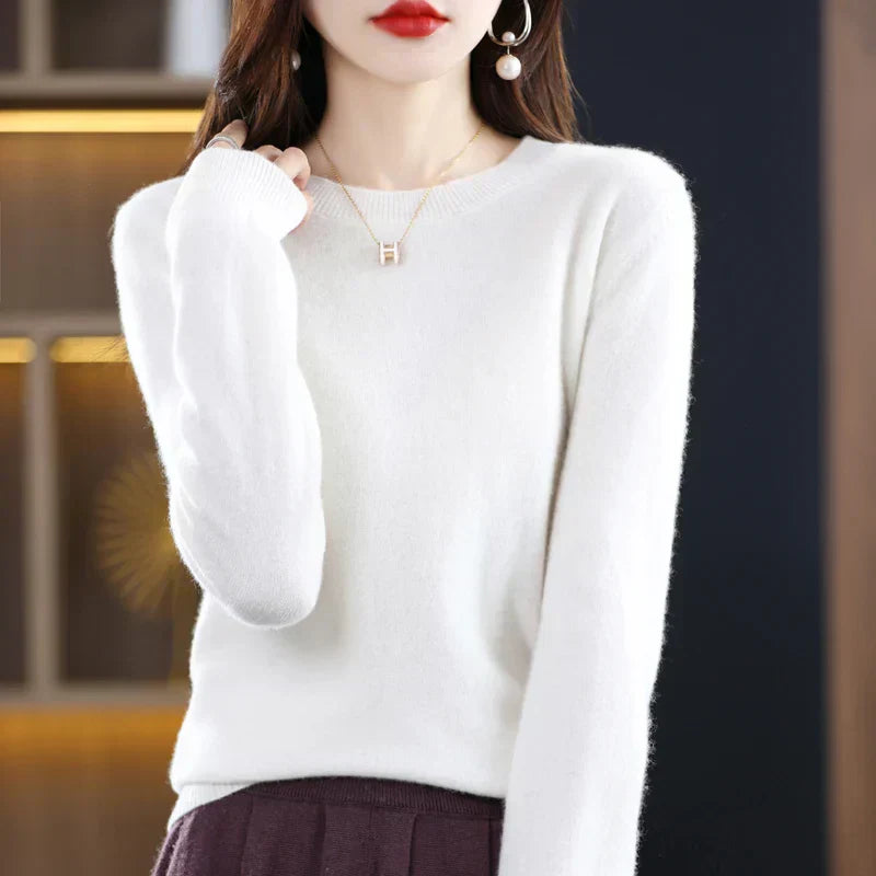 Daniela | Klassischer warmer Baumwollpullover