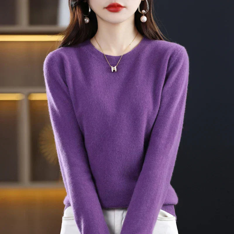 Daniela | Klassischer warmer Baumwollpullover
