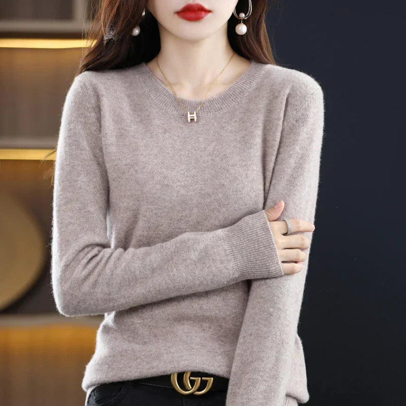Daniela | Klassischer warmer Baumwollpullover