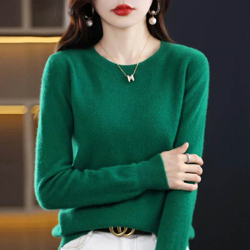 Daniela | Klassischer warmer Baumwollpullover