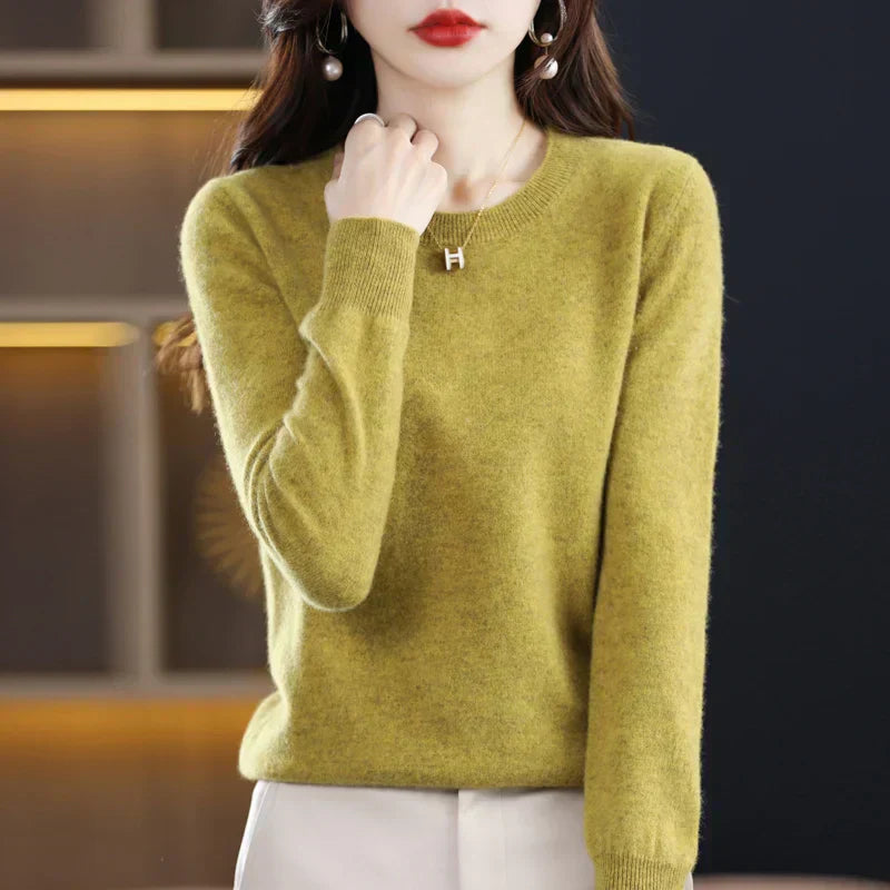 Daniela | Klassischer warmer Baumwollpullover