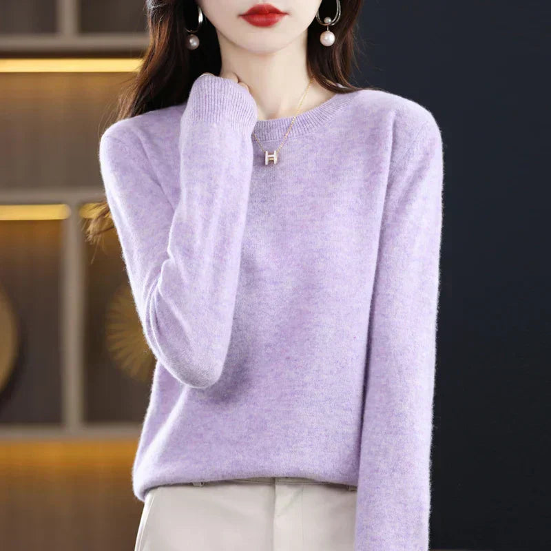 Daniela | Klassischer warmer Baumwollpullover