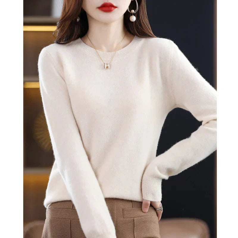 Daniela | Klassischer warmer Baumwollpullover