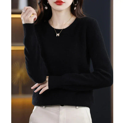 Daniela | Klassischer warmer Baumwollpullover