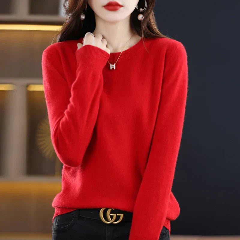 Daniela | Klassischer warmer Baumwollpullover