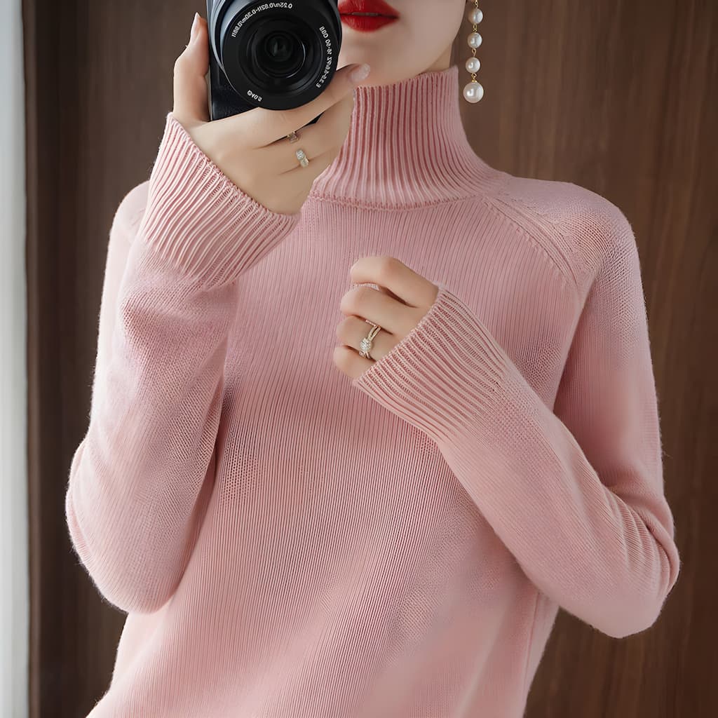 Nerys - Rollkragenpullover